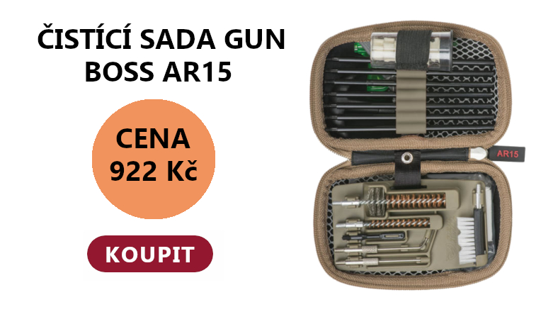 Čistící sada gun boss ar15 